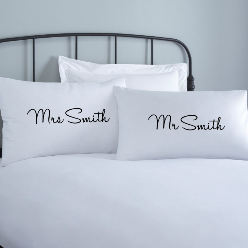 Wedding Pillow Case Sets (6)