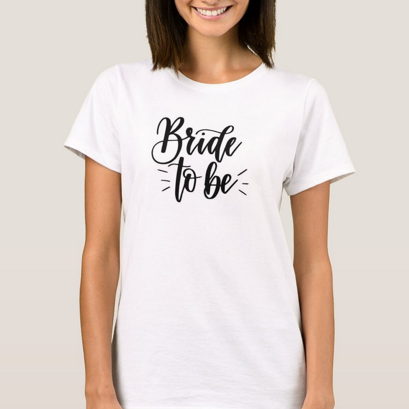 bride to be t-shirt