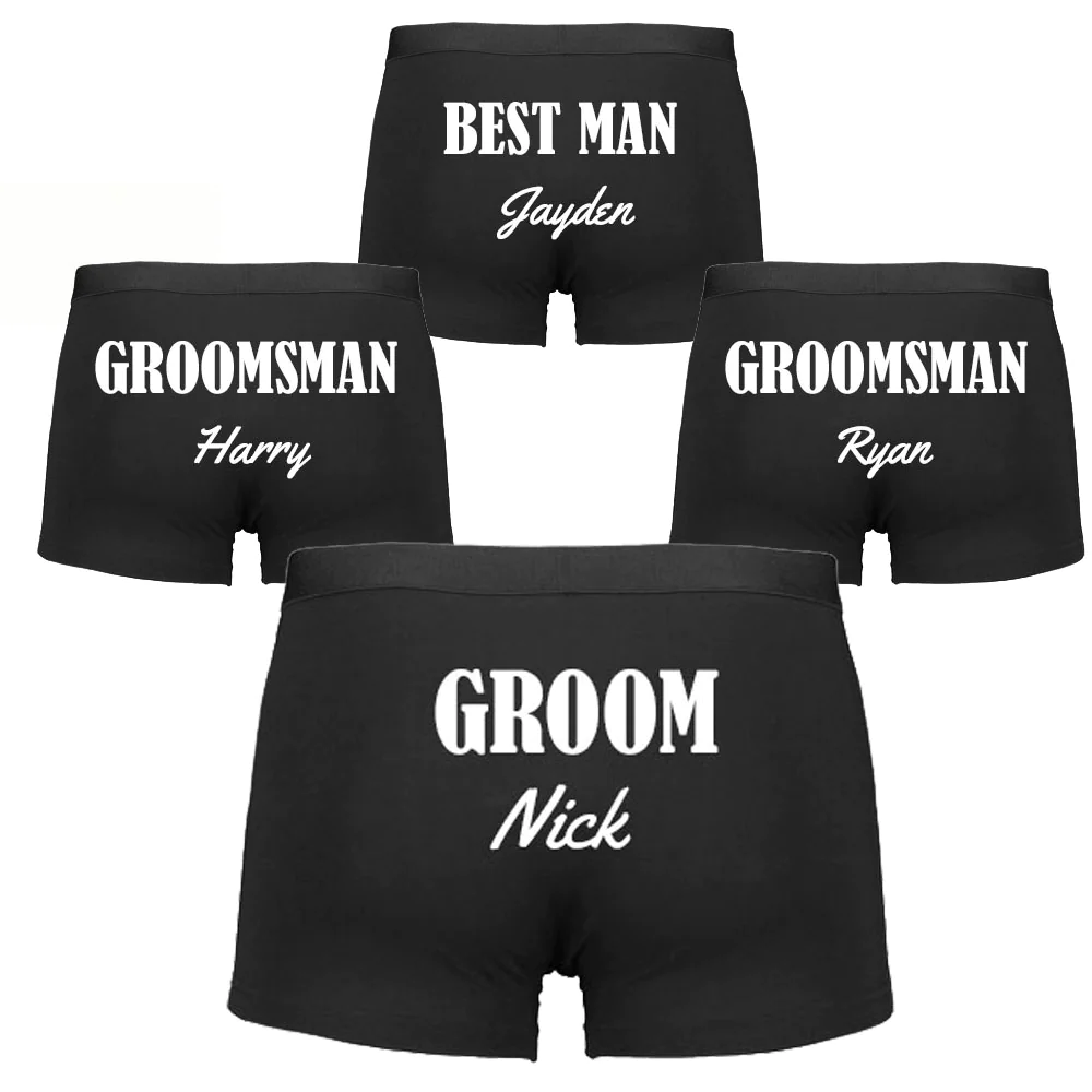 通用 Custom Men's Boxers Briefs - Print Your Own Logo/Image/Text