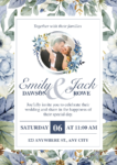 Blue Wedding Invitations
