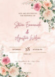 Blush Pink Wedding Invitations