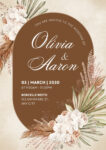 Brown Wedding Invitations
