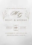 Brown Wedding Invitations