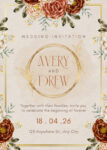 Brown Wedding Invitations