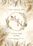 Brown Wedding Invitations