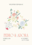 Cream Wedding Invitations