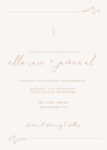 Cream Wedding Invitations