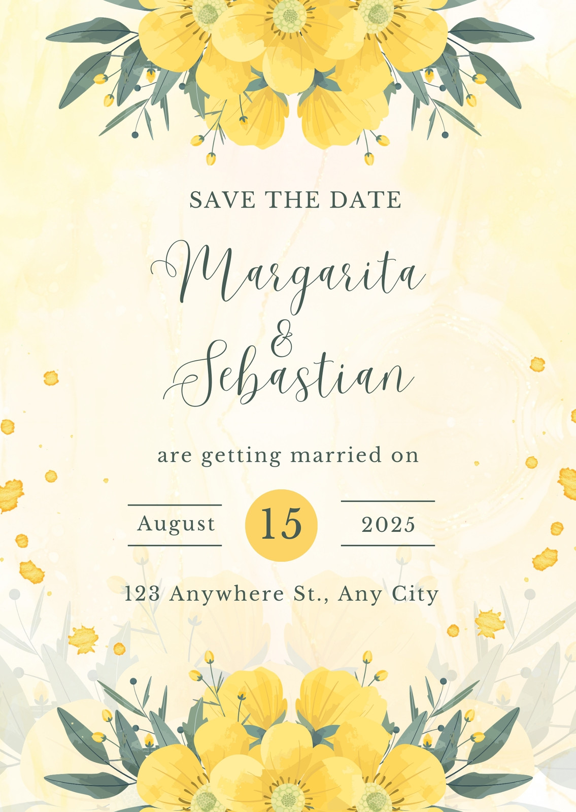 Floral Wedding Invitations