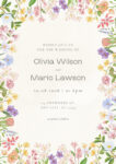 Floral Wedding Invitations