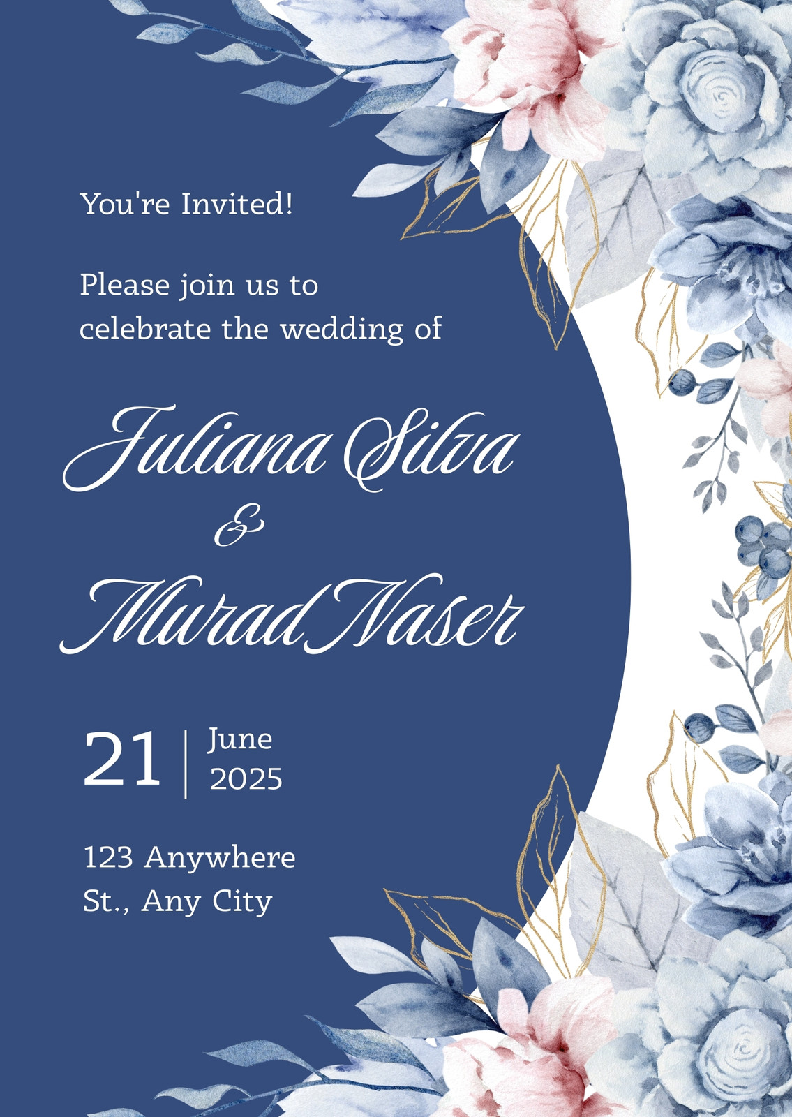 Floral Wedding Invitations