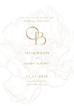 Gold Wedding Invitations