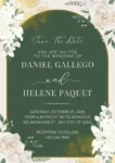 Green Wedding Invitations
