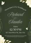 Green Wedding Invitations