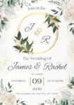 Green Wedding Invitations