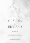 Grey Wedding Invitations