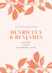 Orange Wedding Invitations