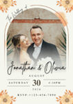 Orange Wedding Invitations