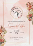 Orange Wedding Invitations