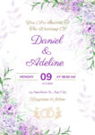 Purple Wedding Invitations