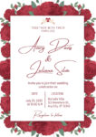 Red Wedding Invitations