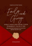 Red Wedding Invitations
