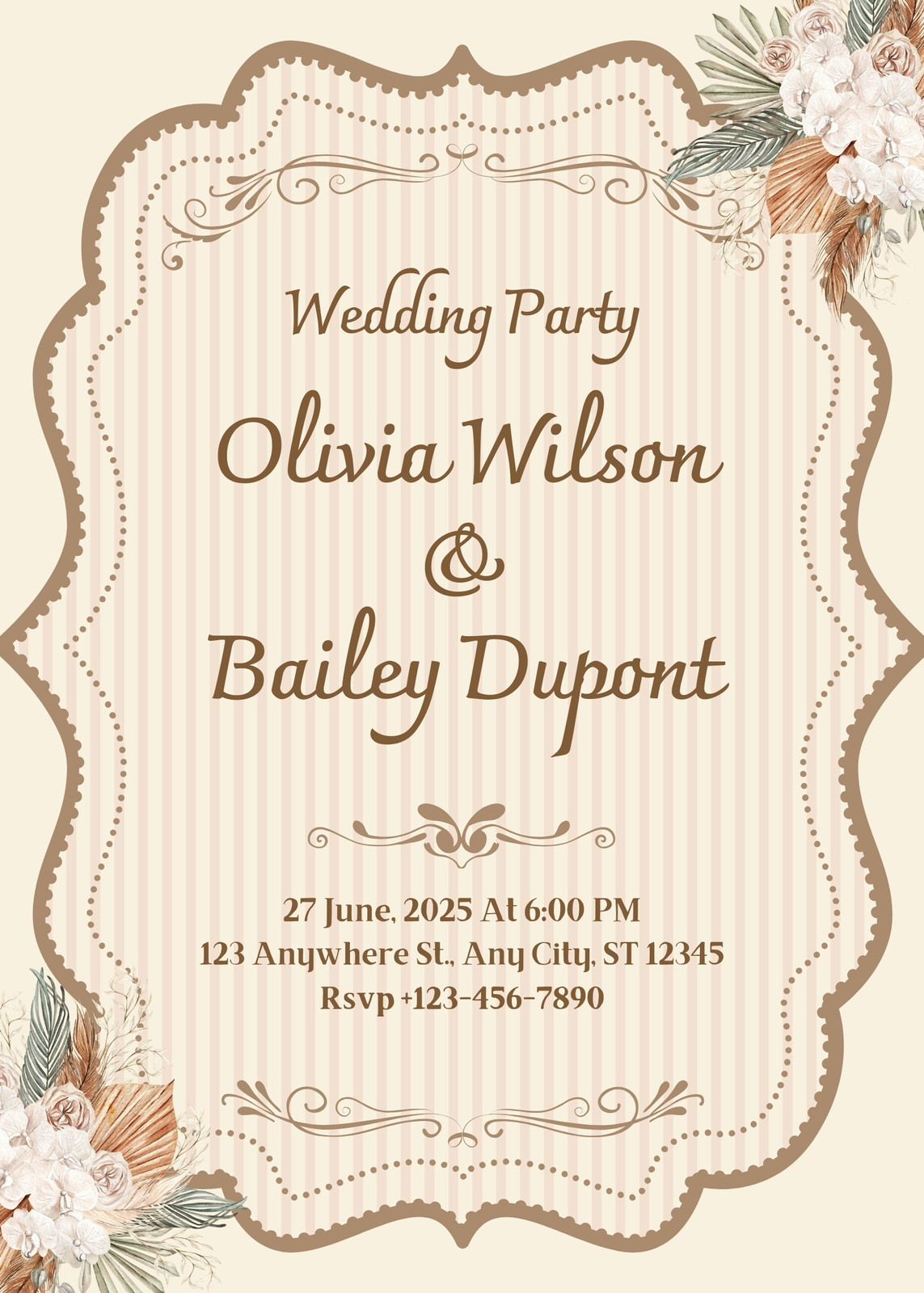 Rustic Wedding Invitations