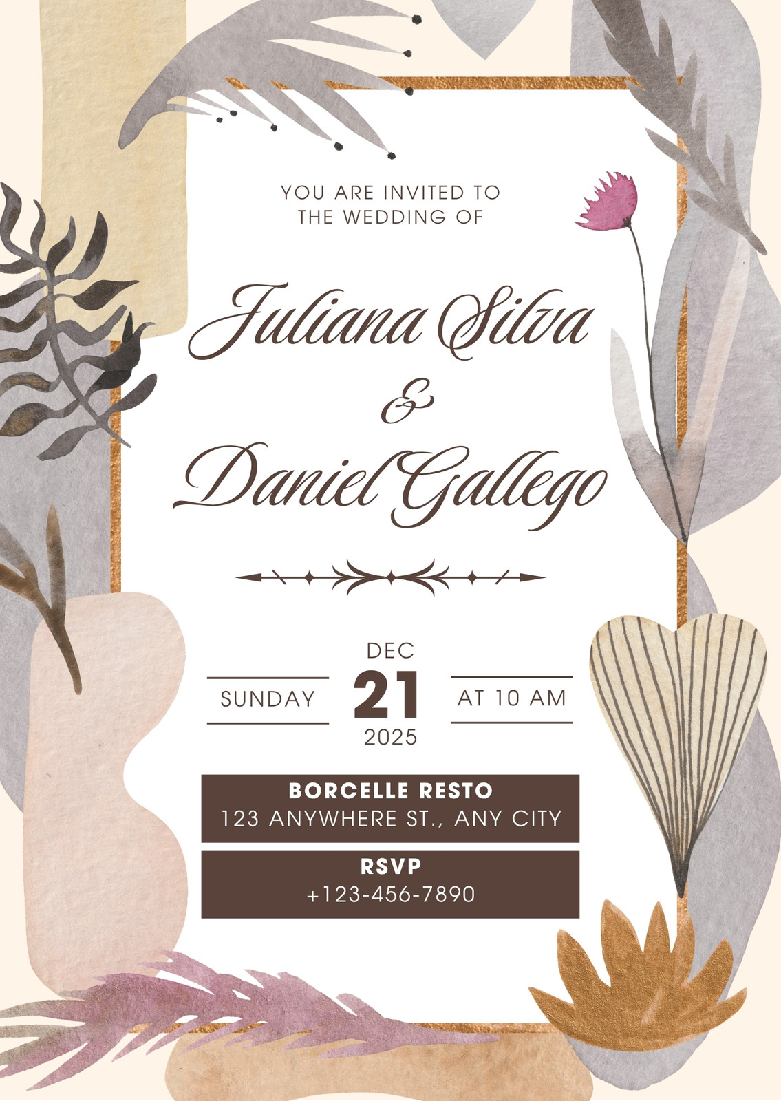 Rustic Wedding Invitations