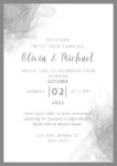 Silver Wedding Invitations