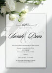 Silver Wedding Invitations