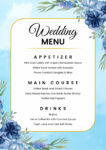 Wedding Menu