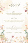 Wedding Menu
