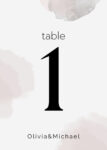 Wedding Table Numbers