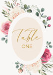 Wedding Table Numbers