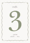 Wedding Table Numbers