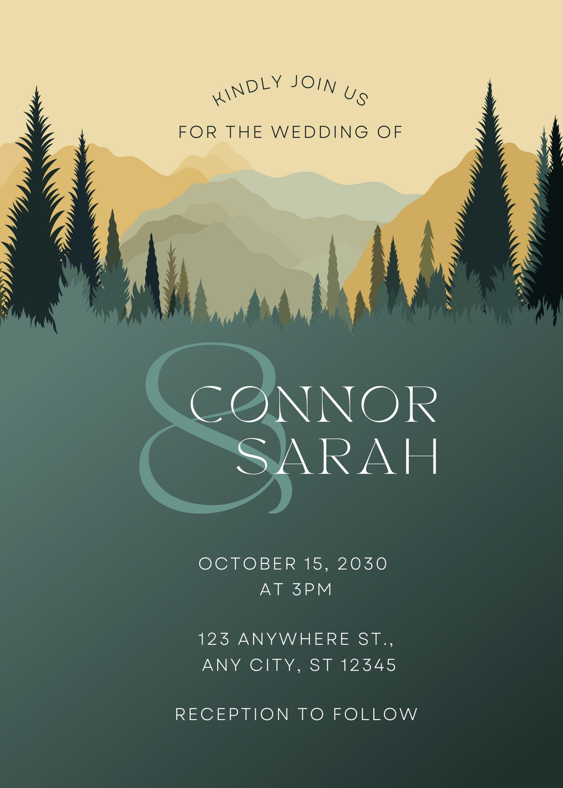 Yellow Invitations