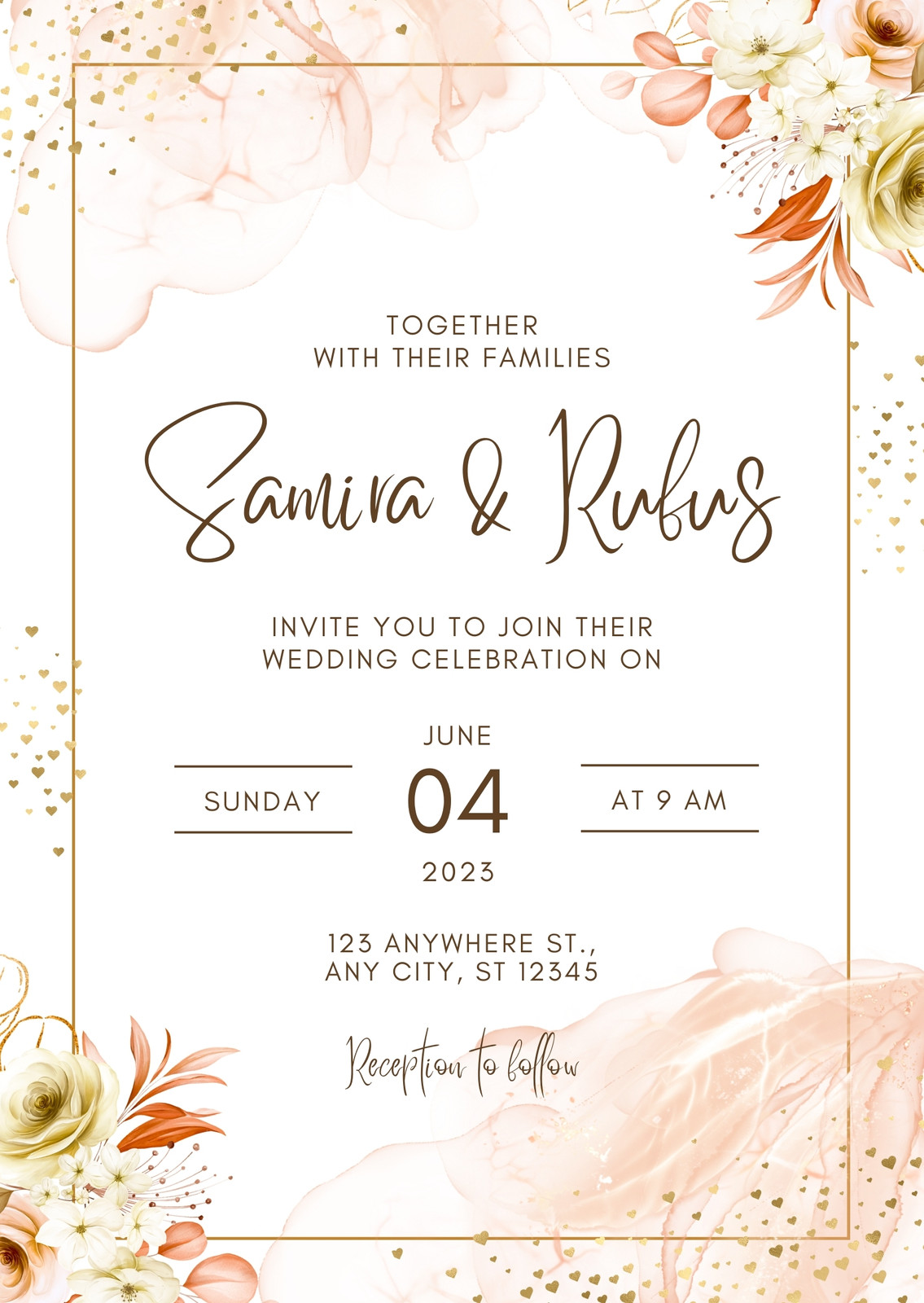 Yellow Invitations